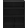Furinno Pasir 3 Tier Display Bookcase, White(Blackwood)