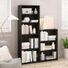 Furinno Pasir 3 Tier Display Bookcase, White(Espresso)