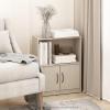Furinno Pasir 3 Tier Display Bookcase, White(Metropolitan Pine)