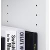 Furinno Pasir 3 Tier Display Bookcase, White(White)