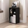 Furinno Pasir 3-Tier No Tool Assembly Open Shelf Bookcase, White(Espresso)