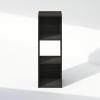 Furinno Pasir 3-Tier Shelf with 3 Door/Round Handle, Light Cherry(Espresso)