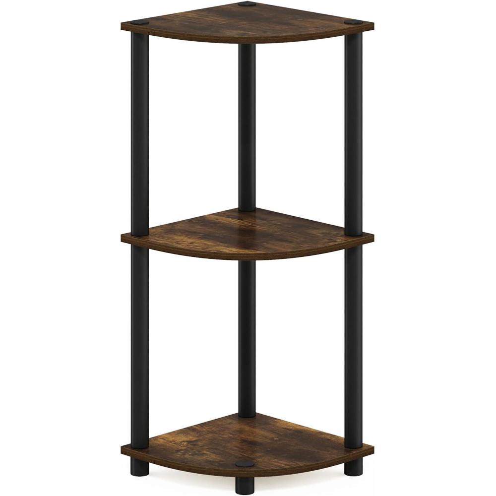 imageFurinno Multipurpose Flat Base End Table Columbia Walnut