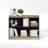 Furinno Basic Book Shelf, 3×2 Bookshelf, Cube Organizer Cabinet Bookcase with Shelf Storage, 11.9 x 31.6 x 23.6, for Living Room, Bedroom, Home Office, Espresso(French Oak)