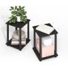 Furinno Simplistic Side Table Set of 2, End Table, Night Stand, Nightstand, Bedside Table, for Living Room, Bedroom, Black Espresso(Black Espresso/Black)
