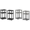 Furinno Just Series 3-Tier Turn-N-Tube End Table Side Table Night Stand Bedside Table 2-Pack