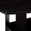 Furinno Simple Design Coffee Table and 2 End Tables, Espresso(Espresso)