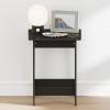 Furinno Beginning Night Stand, Square Nightstand, Wood Bedside Table with H-Legs, Side Table, End Table, Easy Assembly, for Bedroom, Closet, Living Room, Espresso(Espresso)