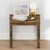 Furinno Classic Night Stand, Square Nightstand with 1.8″ Thick Tabletop, Thick Frame 4-Leg Side Table, End Table, Bedside Table, Toolless Assembly, for Bedroom, Closet, Living Room, Amber Pine