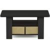 Furinno Coffee Table with Bins and 2 End Tables