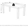 Furinno 38.98″ W Classic Coffee Table and 2 Simplistic 15.6″ W End Tables, Black Walnut