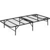 Furinno Move-In Ready 2-PC Bedroom Set with Modern End Table Stone