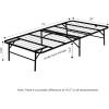 Furinno Move-In Ready 2-PC Bedroom Set with Modern End Table Stone