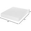 Furinno Tidur Cooling Gel Memory Foam Mattress, 12 Inch, Full(California King)
