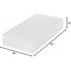 Furinno Tidur Cooling Gel Memory Foam Mattress, 12 Inch, Full(Twin)