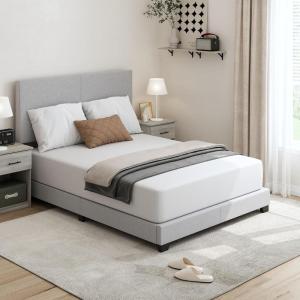 Furinno Tidur Cooling Gel Memory Foam Mattress, 12 Inch, Full(Queen)