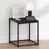 Furinno CAMNUS Night Stand, Metal Frame Nightstand, Toolless Side Table, End Table, Bedside Table, for Living Room, Bedroom, Solid White(Americano)