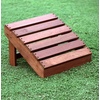 Furinno FG16919 Tioman Hardwood Patio Furniture Outdoor Adirondack Footstool in Teak Oil, Natural Large